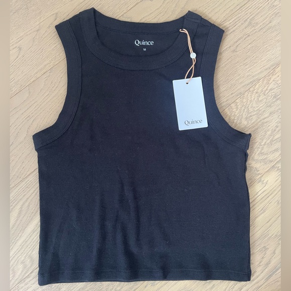 Organic Cotton Micro-Rib Cropped Cutaway Tank (3-Pack) - Picture 2 of 4